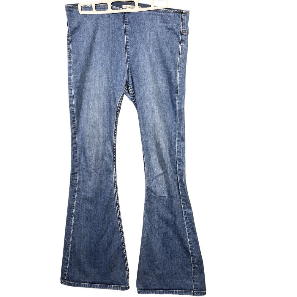 We The Free‎ People Heirloom Bootcut Jeans Women's 27 Low Rise Denim 27x32